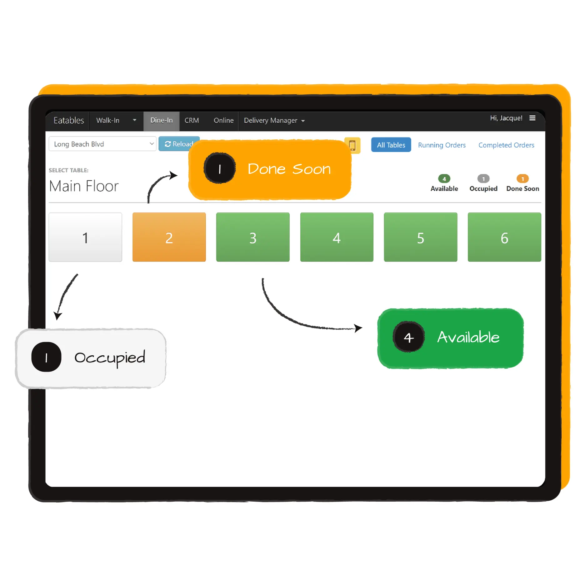 Best Restaurant Table Management Software | Sapaad