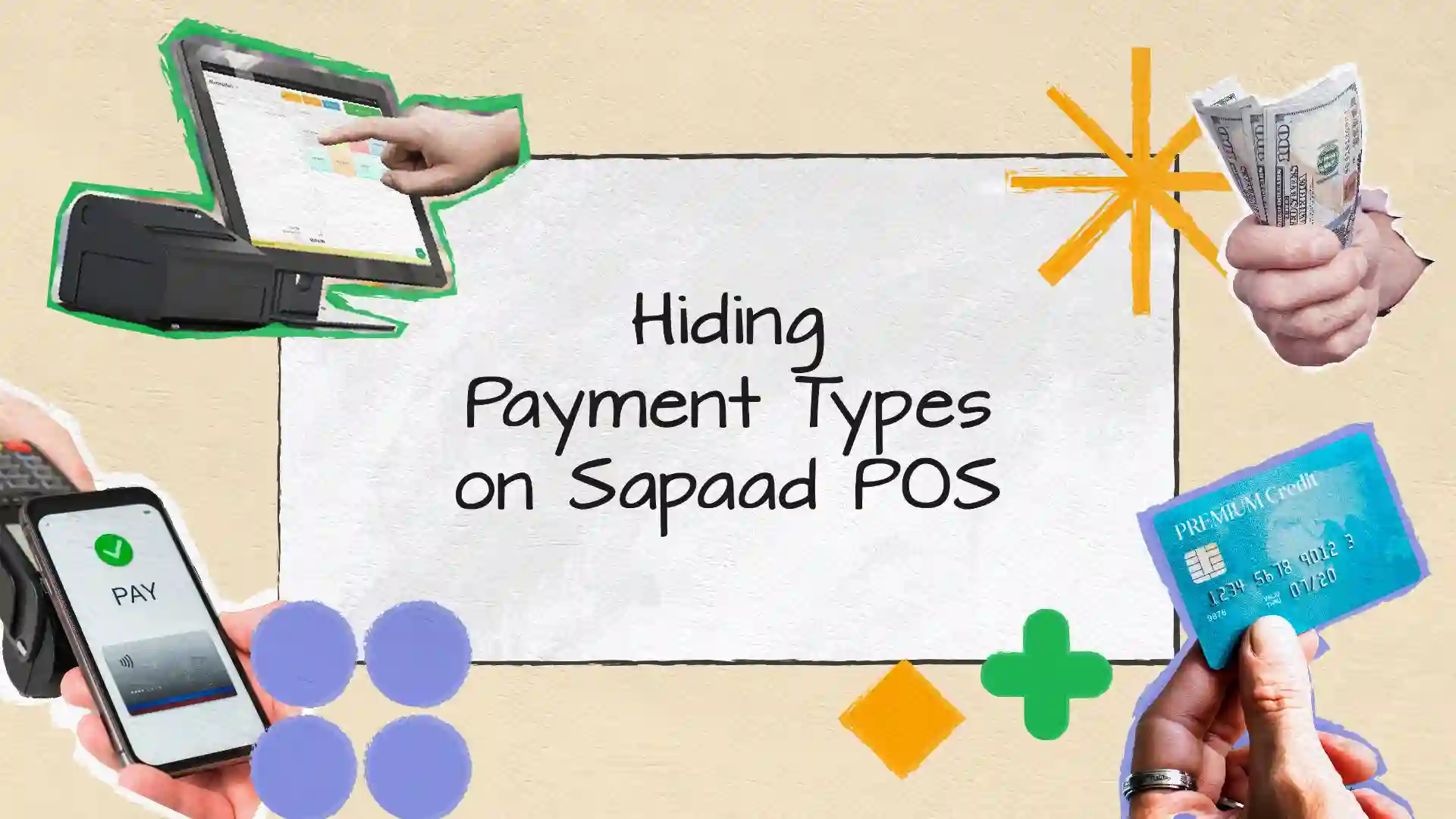 Hiding Payment Types on Sapaad POS