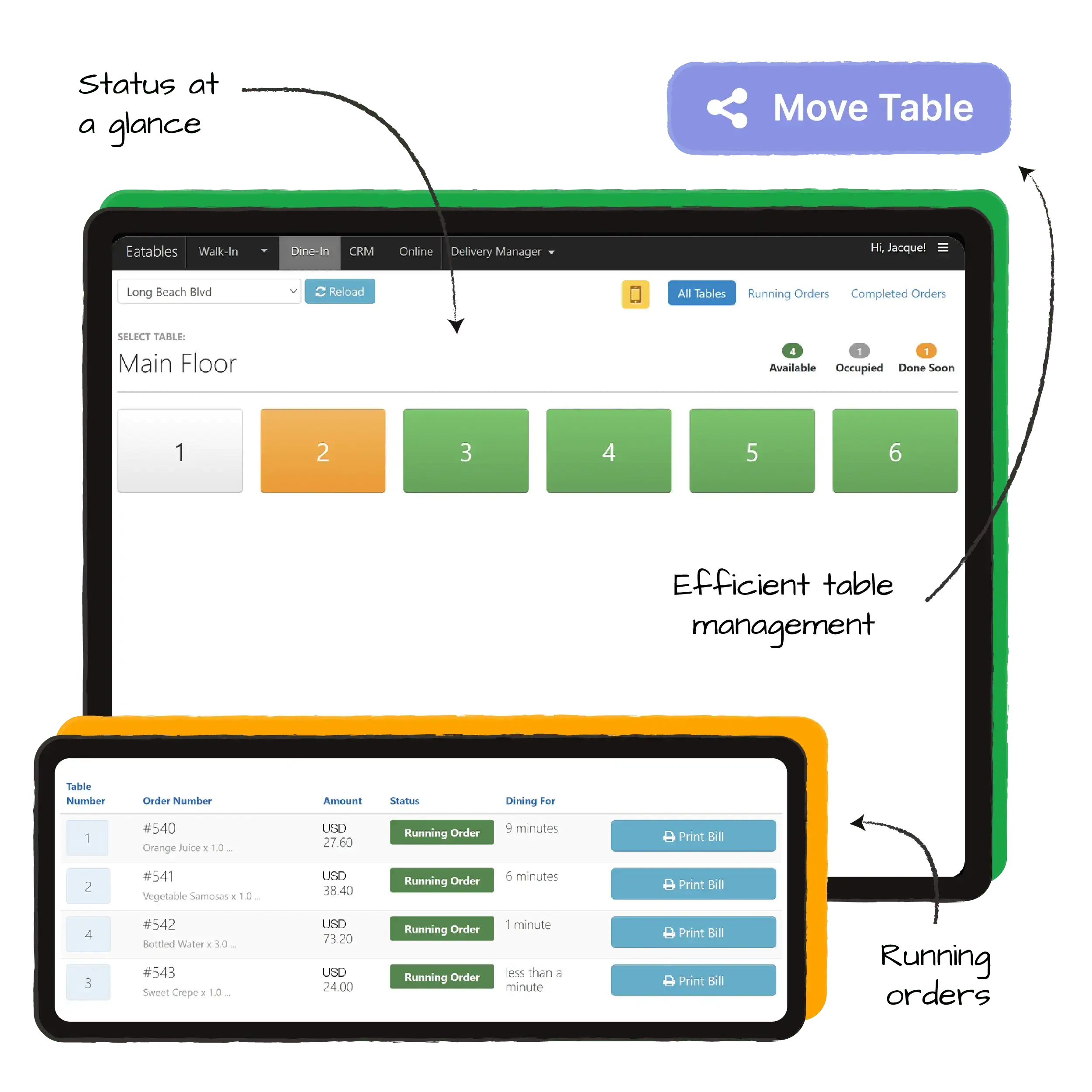 Best Restaurant Table Management Software | Sapaad