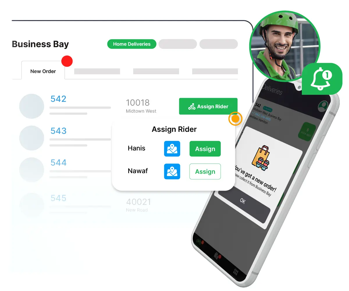 Rider management made simple Demo