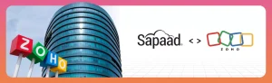 Sapaad × Zoho Books: One click accounting integration