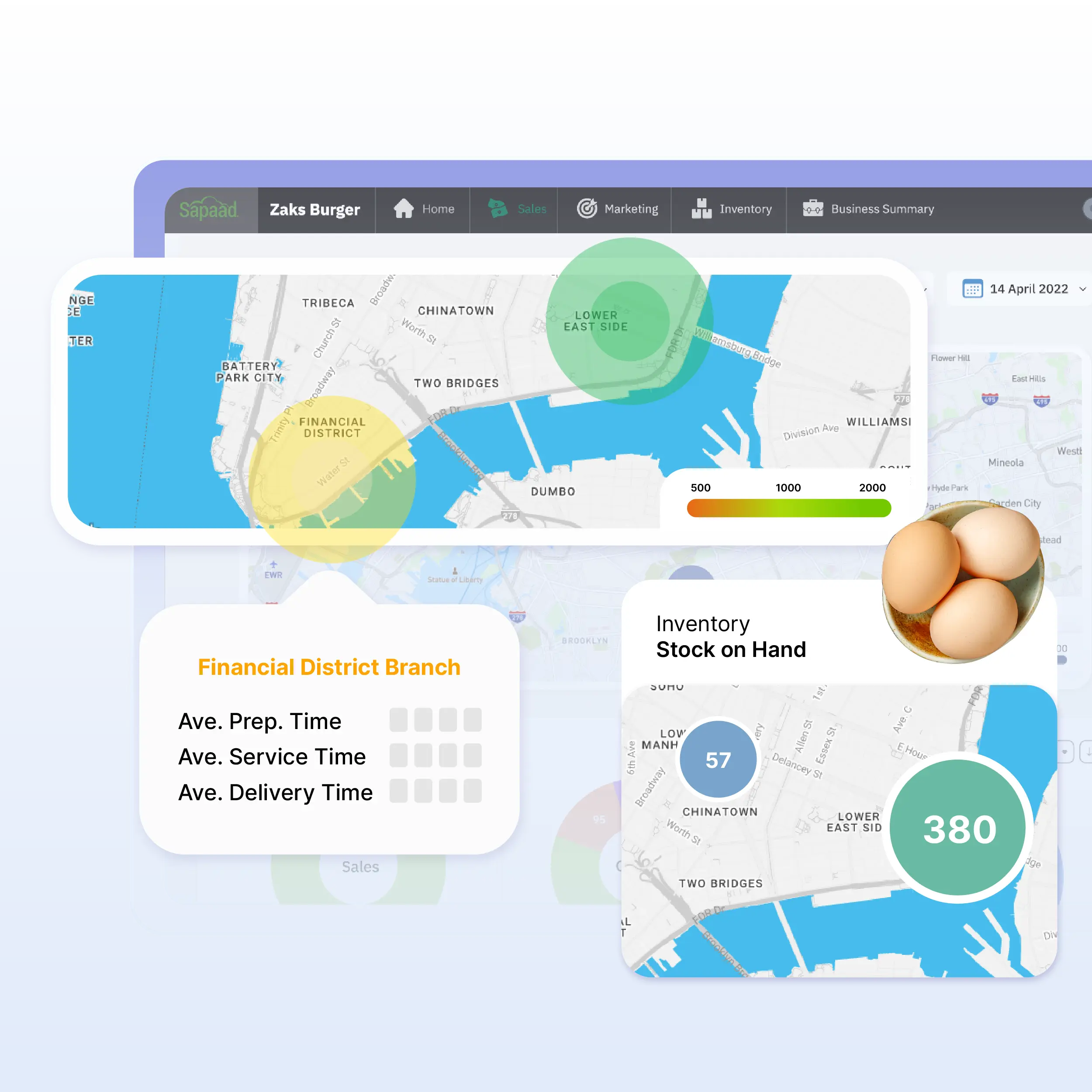 Created for multi-unit restaurants Demo