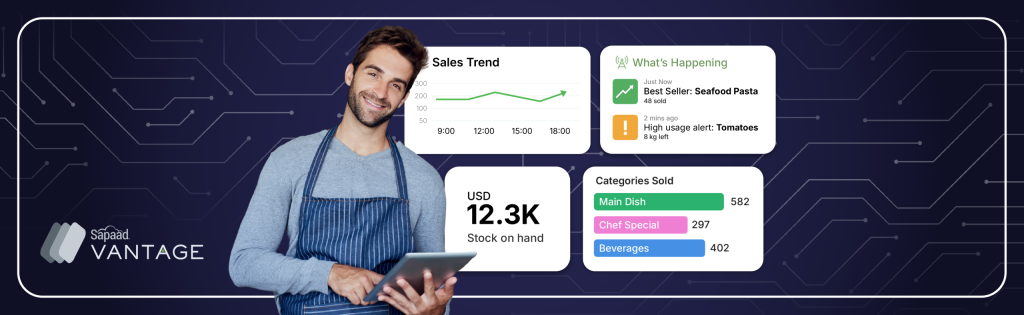 Turn Restaurant Data Into Instant Action With Sapaad’s “Ask Vantage”