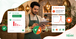 Ask Vantage + Sapaad Signals: The Restaurant Operator’s Blueprint for Catching Problems Before They Cost You